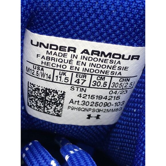 Under Armour 3Z6 Steph Curry Basketball Shoe Golden State Size 12.5 3025090-103 main image 6